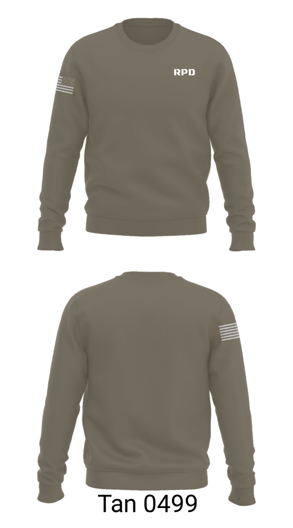 Crew Neck Sweatshirt, , Police, Teamtime, Team time, sublimation, custom sports apparel, team uniforms, spirit wear, spiritwear, sports uniforms, custom shirts, team store, custom team store, fundraiser sports, apparel fundraiser
