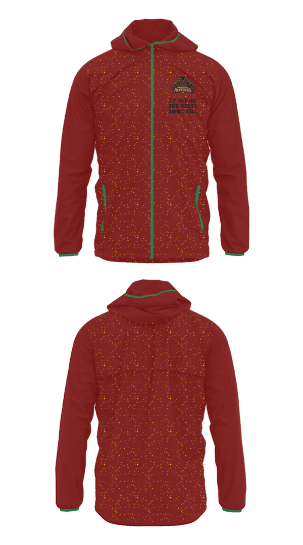 Windbreaker, J F Shields High School Basketball, Men's Basketball, Teamtime, Team time, sublimation, custom sports apparel, team uniforms, spirit wear, spiritwear, sports uniforms, custom shirts, team store, custom team store, fundraiser sports, apparel fundraiser
