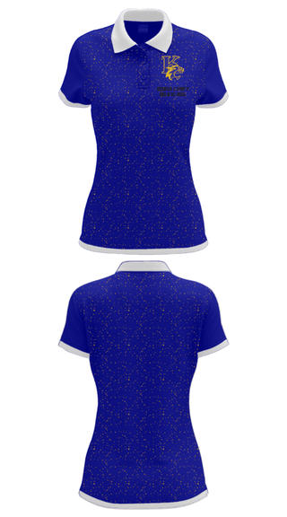 Women's Short Sleeve Performance Polo, Kemper County High School, Spirit Store, Teamtime, Team time, sublimation, custom sports apparel, team uniforms, spirit wear, spiritwear, sports uniforms, custom shirts, team store, custom team store, fundraiser sports, apparel fundraiser