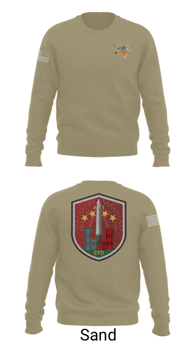 673 EFD Vs. 134 FEST 93499085 Crew Neck Sweatshirt - 42