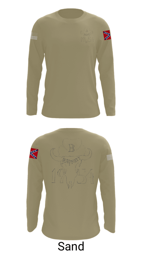 Long Sleeve Performance Shirt, GOD'S GANGSTER'SBarnetts, Marines, Teamtime, Team time, sublimation, custom sports apparel, team uniforms, spirit wear, spiritwear, sports uniforms, custom shirts, team store, custom team store, fundraiser sports, apparel fundraiser