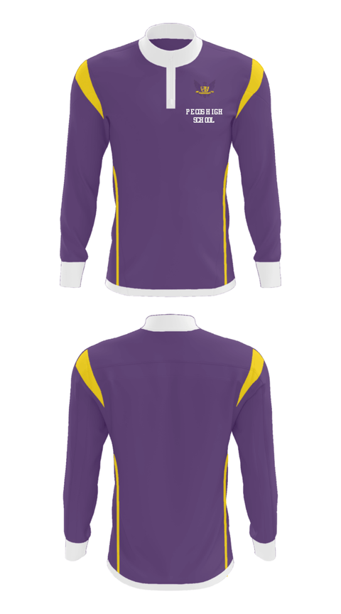 Quarter Zip Jacket, Pecos High School, Spirit Store, Teamtime, Team time, sublimation, custom sports apparel, team uniforms, spirit wear, spiritwear, sports uniforms, custom shirts, team store, custom team store, fundraiser sports, apparel fundraiser
