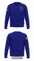 Waldwick High School Basketball 9902149 Crew Neck Sweatshirt - 16