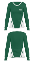 Marion High School Basketball 47972857 Women's Long Sleeve V-neck Shirt - 23
