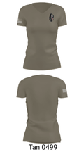 Human Resources Office 41332701 Women's Short Sleeve V-neck Shirt - 36