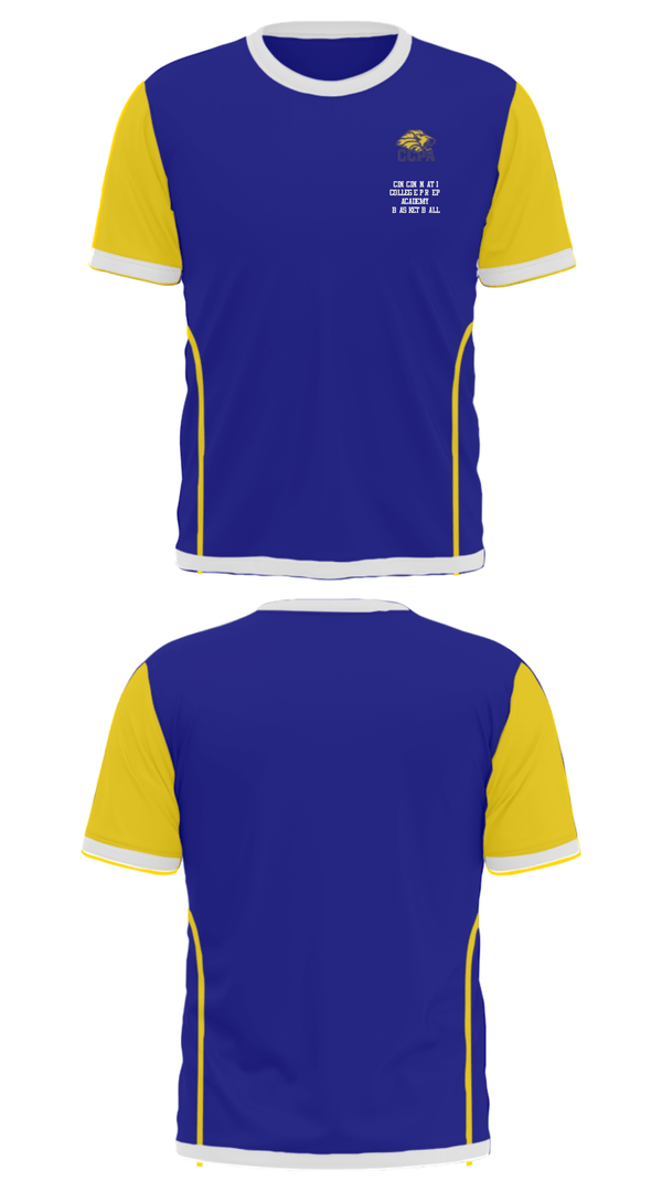 Short Sleeve Performance Shirt, Cincinnati College Prep Academy Basketball, Women's Basketball, Teamtime, Team time, sublimation, custom sports apparel, team uniforms, spirit wear, spiritwear, sports uniforms, custom shirts, team store, custom team store, fundraiser sports, apparel fundraiser