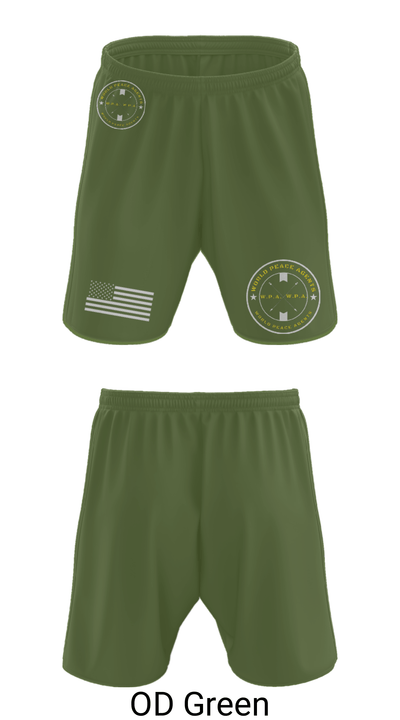 WPA 1st Infantry 46853550 Athletic Shorts With Pockets - 29