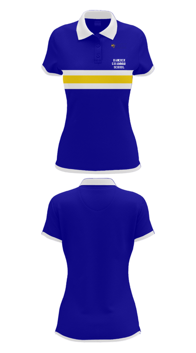 Hancock Grammar School 59017513 Short Sleeve Performance Polo - 35