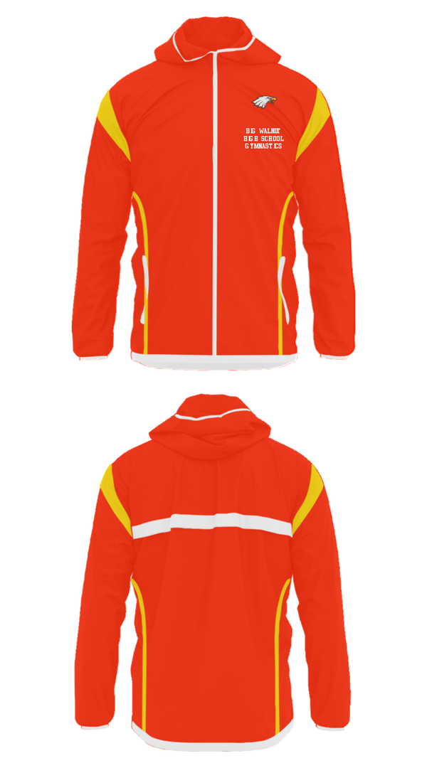 Windbreaker, Big Walnut High School Gymnastics, Spirit Store, Teamtime, Team time, sublimation, custom sports apparel, team uniforms, spirit wear, spiritwear, sports uniforms, custom shirts, team store, custom team store, fundraiser sports, apparel fundraiser