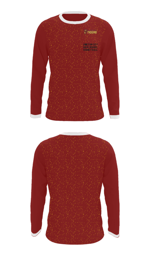 Long Sleeve Performance Shirt, Junction City High School Basketball, Men's Basketball, Teamtime, Team time, sublimation, custom sports apparel, team uniforms, spirit wear, spiritwear, sports uniforms, custom shirts, team store, custom team store, fundraiser sports, apparel fundraiser