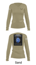 Rowe Enforcers 68406360 Women's Long Sleeve V-neck Shirt - 47