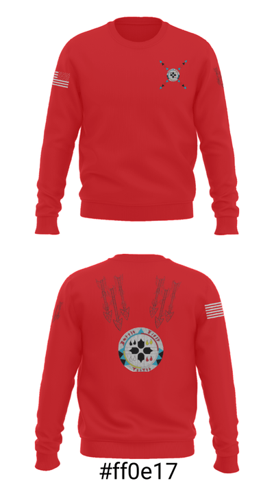 Battle Field Tested 38520100 Crew Neck Sweatshirt - 16