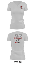 Marion Franklin lady Red Devils 63325407 Women's Short Sleeve V-neck Shirt - 7