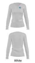 St Luke's Day School 89376339 Women's Long Sleeve V-neck Shirt - 6