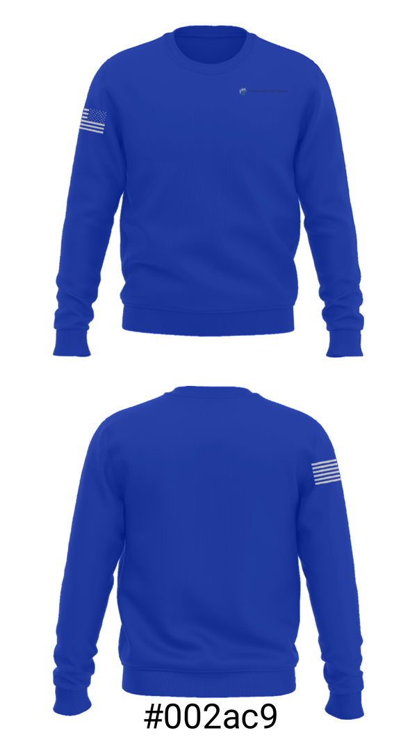 Crew Neck Sweatshirt, Vernon Hills High School, Spirit Store, Teamtime, Team time, sublimation, custom sports apparel, team uniforms, spirit wear, spiritwear, sports uniforms, custom shirts, team store, custom team store, fundraiser sports, apparel fundraiser