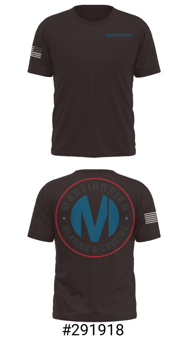 Short Sleeve Performance Shirt, Martirosian Heating and Cooling, , Teamtime, Team time, sublimation, custom sports apparel, team uniforms, spirit wear, spiritwear, sports uniforms, custom shirts, team store, custom team store, fundraiser sports, apparel fundraiser