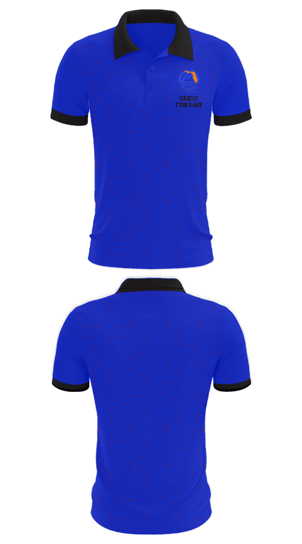 Short Sleeve Performance Polo, Gracie Fishhawk, Wrestling, Teamtime, Team time, sublimation, custom sports apparel, team uniforms, spirit wear, spiritwear, sports uniforms, custom shirts, team store, custom team store, fundraiser sports, apparel fundraiser