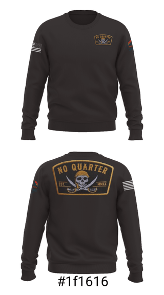 Crew Neck Sweatshirt, , Marines, Teamtime, Team time, sublimation, custom sports apparel, team uniforms, spirit wear, spiritwear, sports uniforms, custom shirts, team store, custom team store, fundraiser sports, apparel fundraiser