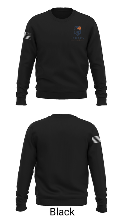 Legacy Christian Academy Basketball 24053884 Crew Neck Sweatshirt - 9