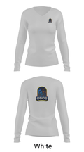 OSOS CONCRETE LLC 97572921 Women's Long Sleeve V-neck Shirt - 6