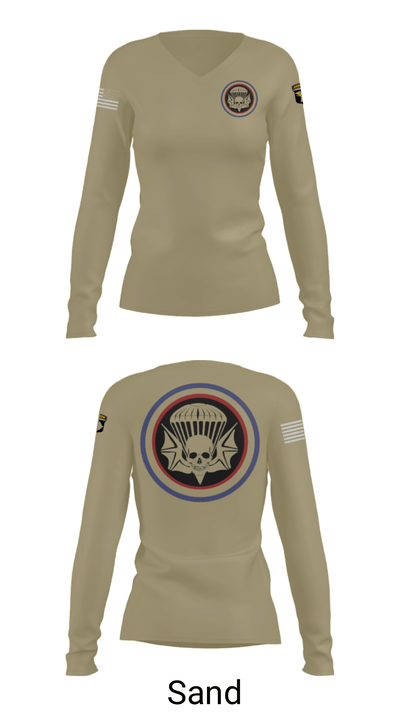 1502 Strike 46159441 Women's Long Sleeve V-neck Shirt - 47