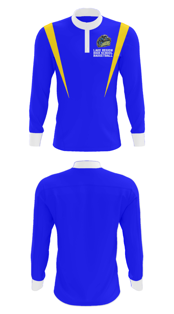 Quarter Zip Jacket, Lake Region High School Basketball, Women's Basketball, Teamtime, Team time, sublimation, custom sports apparel, team uniforms, spirit wear, spiritwear, sports uniforms, custom shirts, team store, custom team store, fundraiser sports, apparel fundraiser