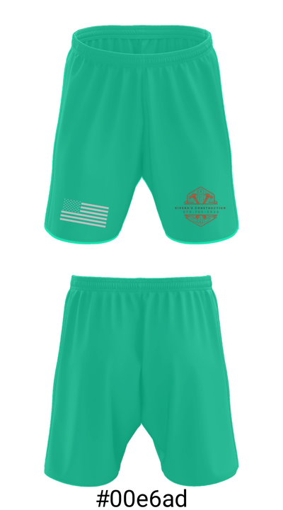 Rivera's Construction 31728609 Athletic Shorts With Pockets - 15
