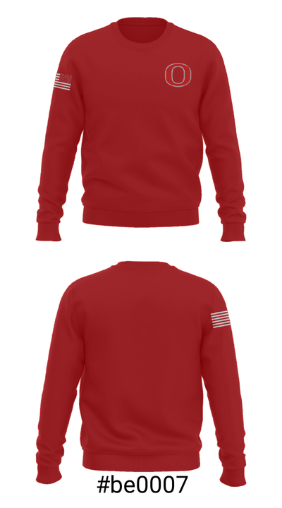Osakis High School 21210126 Crew Neck Sweatshirt - 16
