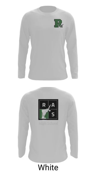 Long Sleeve Performance Shirt, Rapoport Academy Public School-Meyer High School Basketball, Women's Basketball, Teamtime, Team time, sublimation, custom sports apparel, team uniforms, spirit wear, spiritwear, sports uniforms, custom shirts, team store, custom team store, fundraiser sports, apparel fundraiser