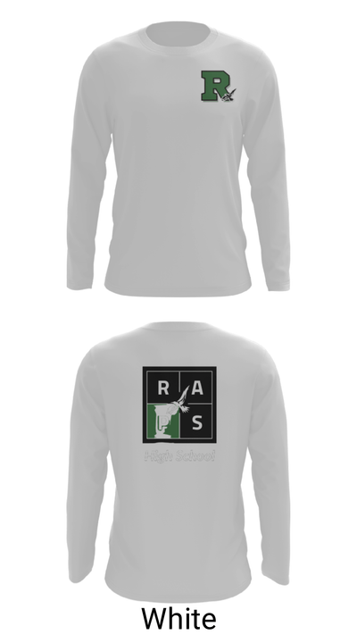 Rapoport Academy Public School-Meyer High School Basketball 55770827 Long Sleeve Performance Shirt - 4