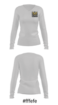 Manning Junior High School Basketball 88885356 Women's Long Sleeve V-neck Shirt - 20