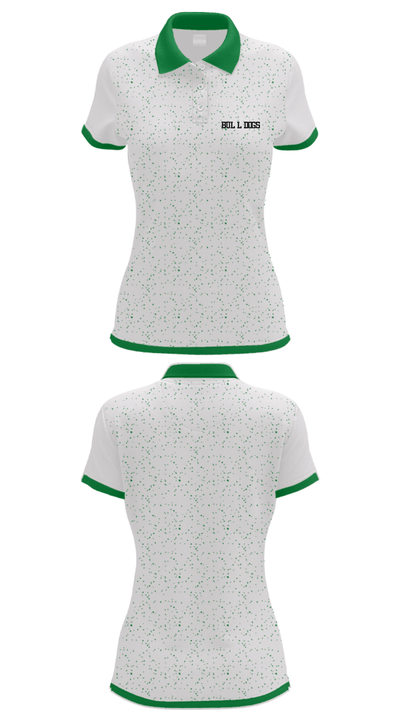 Bulldogs 76397224 Women's Short Sleeve Performance Polo  - 33
