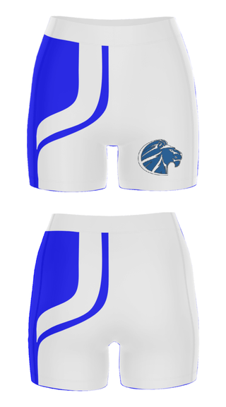 Women's Compression Shorts, Goddard High School Basketball, Women's Basketball, Teamtime, Team time, sublimation, custom sports apparel, team uniforms, spirit wear, spiritwear, sports uniforms, custom shirts, team store, custom team store, fundraiser sports, apparel fundraiser