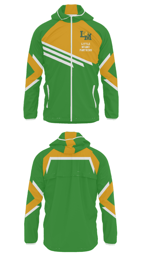 Windbreaker, Little Miami Panthers, Men's Lacrosse, Teamtime, Team time, sublimation, custom sports apparel, team uniforms, spirit wear, spiritwear, sports uniforms, custom shirts, team store, custom team store, fundraiser sports, apparel fundraiser