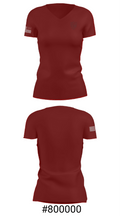 Valiente College Preparatory Charter School 46137287 Women's Short Sleeve V-neck Shirt - 21