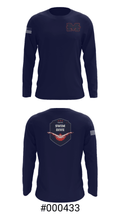 Manvel High School Swimming 12453838 Long Sleeve Performance Shirt - 18