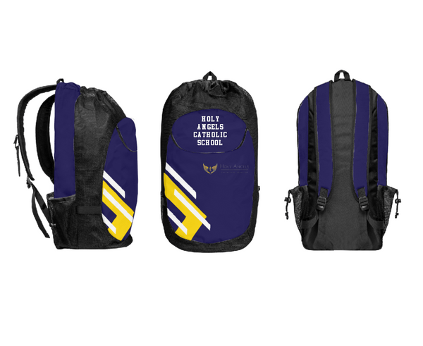 Gear Bag, Holy Angels Catholic School, Spirit Store, Teamtime, Team time, sublimation, custom sports apparel, team uniforms, spirit wear, spiritwear, sports uniforms, custom shirts, team store, custom team store, fundraiser sports, apparel fundraiser