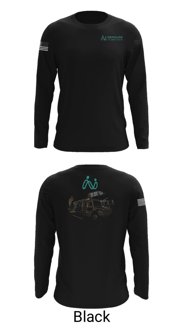 Long Sleeve Performance Shirt, NEMOURS CHILDRENS HOSPITAL, , Teamtime, Team time, sublimation, custom sports apparel, team uniforms, spirit wear, spiritwear, sports uniforms, custom shirts, team store, custom team store, fundraiser sports, apparel fundraiser
