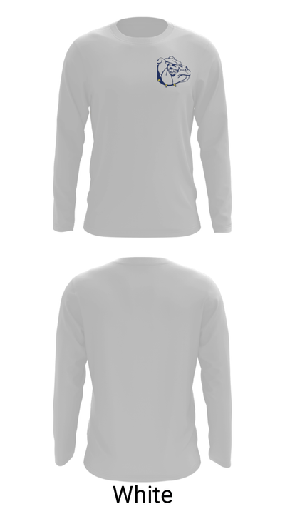 Dove Creek High School Wrestling 23009999 Long Sleeve Performance Shirt - 4