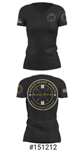 WPA 1st Infantry 46853550 Women's Short Sleeve V-neck Shirt - 4