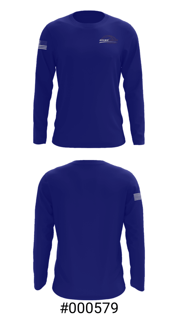 Long Sleeve Performance Shirt, Bridgewater Youth Basketball, Men's Basketball, Teamtime, Team time, sublimation, custom sports apparel, team uniforms, spirit wear, spiritwear, sports uniforms, custom shirts, team store, custom team store, fundraiser sports, apparel fundraiser