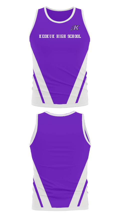 Tank Top, Keokuk High School, Spirit Store, Teamtime, Team time, sublimation, custom sports apparel, team uniforms, spirit wear, spiritwear, sports uniforms, custom shirts, team store, custom team store, fundraiser sports, apparel fundraiser