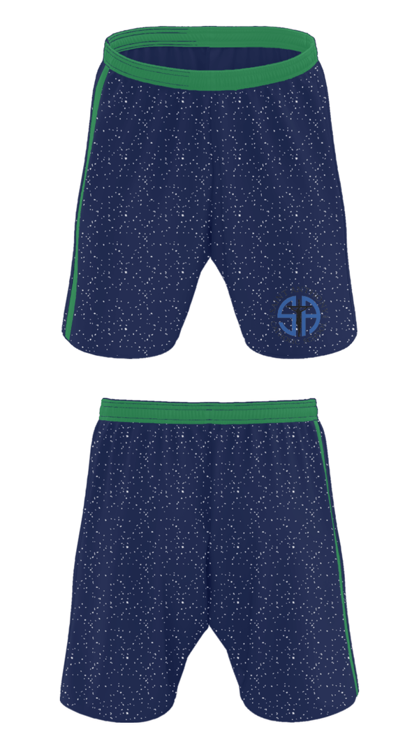 Athletic Shorts With Pockets, St Anthony Catholic School Catholic School Sys, Spirit Store, Teamtime, Team time, sublimation, custom sports apparel, team uniforms, spirit wear, spiritwear, sports uniforms, custom shirts, team store, custom team store, fundraiser sports, apparel fundraiser