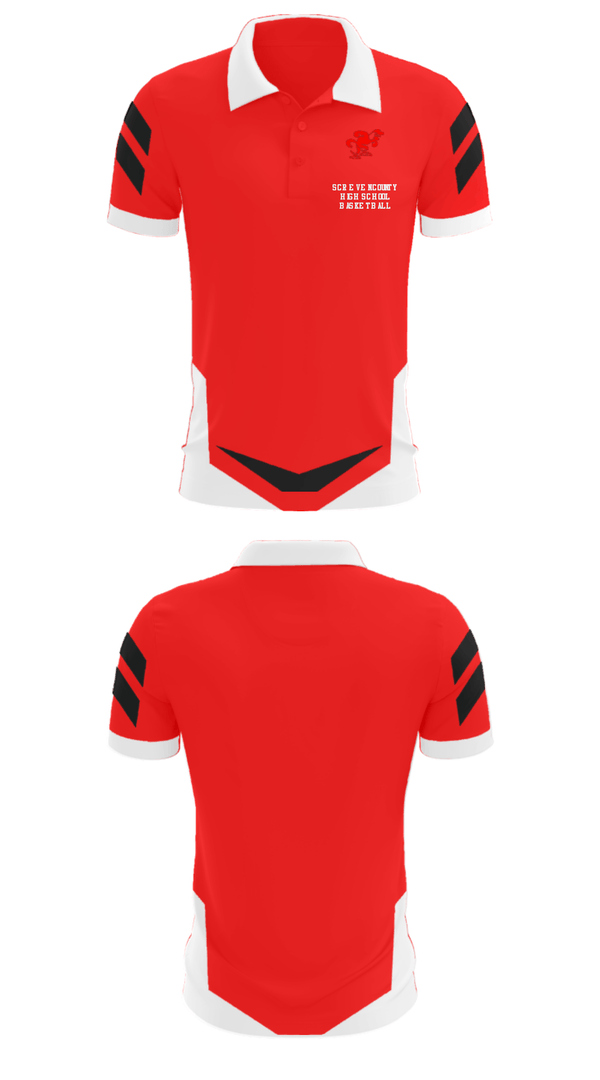 Short Sleeve Performance Polo, Screven County High School Basketball, Women's Basketball, Teamtime, Team time, sublimation, custom sports apparel, team uniforms, spirit wear, spiritwear, sports uniforms, custom shirts, team store, custom team store, fundraiser sports, apparel fundraiser