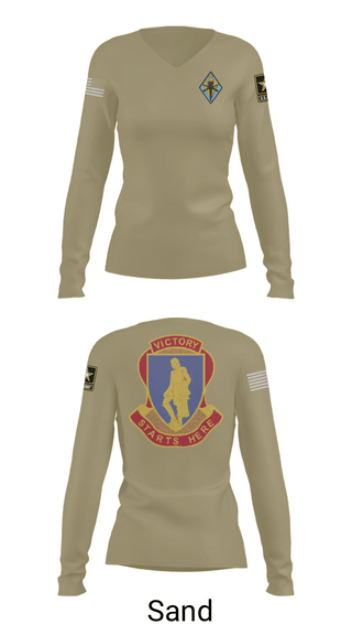 Women's Long Sleeve Vneck Shirt, Fort Jackson, Army, Teamtime, Team time, sublimation, custom sports apparel, team uniforms, spirit wear, spiritwear, sports uniforms, custom shirts, team store, custom team store, fundraiser sports, apparel fundraiser