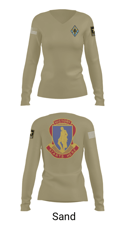 Fort Jackson 22791025 Women's Long Sleeve V-neck Shirt - 47