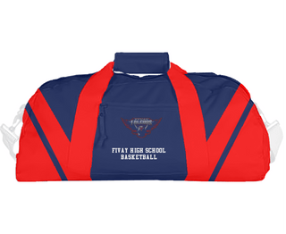 Duffle Bag, Fivay High School Basketball, Men's Basketball, Teamtime, Team time, sublimation, custom sports apparel, team uniforms, spirit wear, spiritwear, sports uniforms, custom shirts, team store, custom team store, fundraiser sports, apparel fundraiser