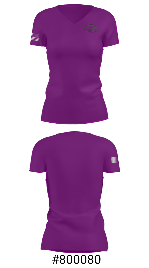 Women's Short Sleeve Vneck Shirt, J C Harmon High School Wrestling, Wrestling, Teamtime, Team time, sublimation, custom sports apparel, team uniforms, spirit wear, spiritwear, sports uniforms, custom shirts, team store, custom team store, fundraiser sports, apparel fundraiser