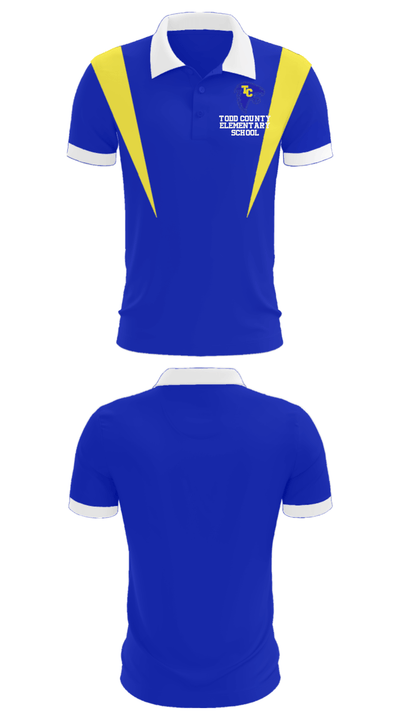 Todd County Elementary School 39660422 Short Sleeve Performance Polo - 24
