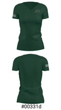 SHOW LOW HIGH SCHOOL 36455112 Women's Short Sleeve V-neck Shirt - 21